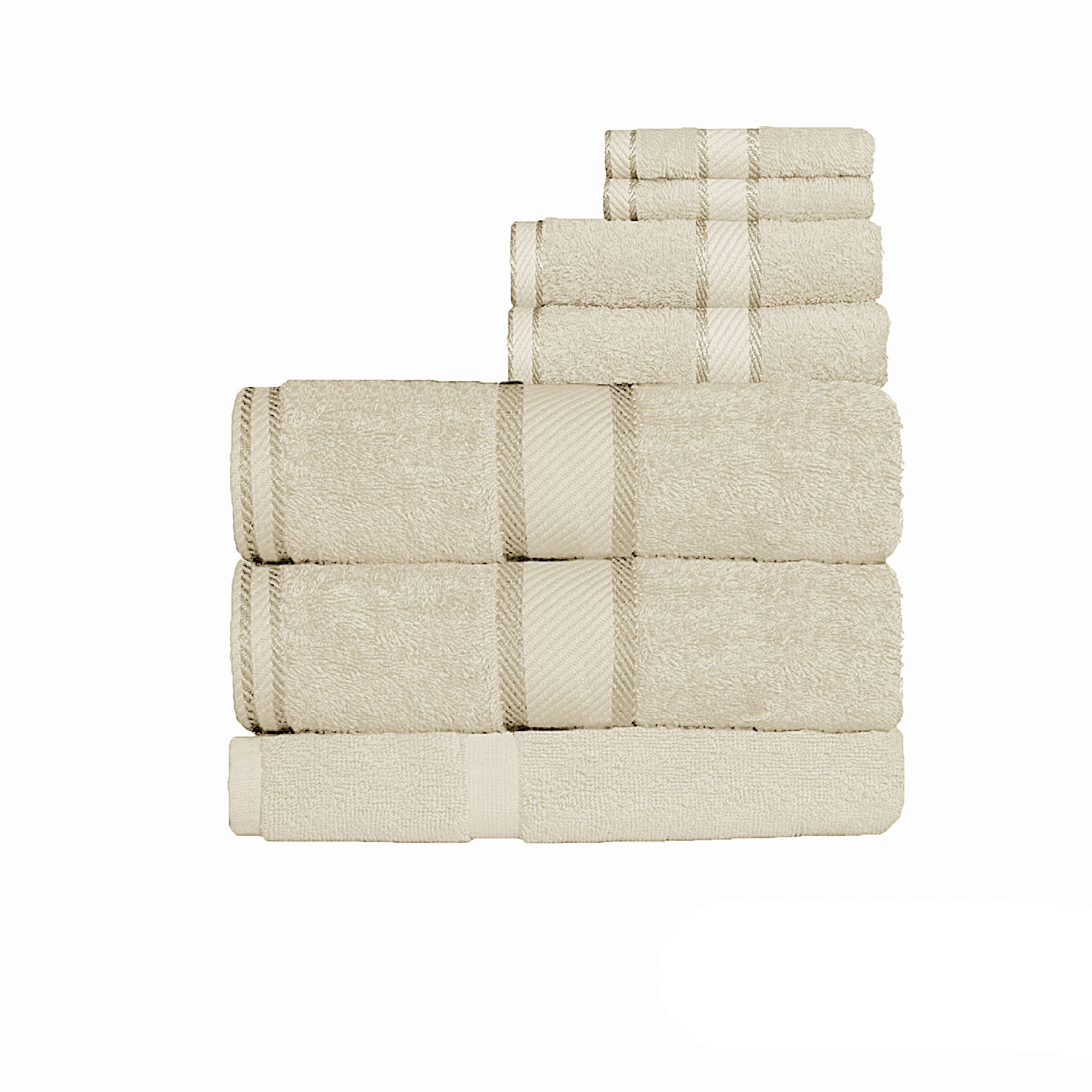 V442-KIT-TOWEL-7PSHEET-LINEN-158538-00 Kingtex 550gsm Cotton 7 Pce Bath Sheet Set Linen - Image 1