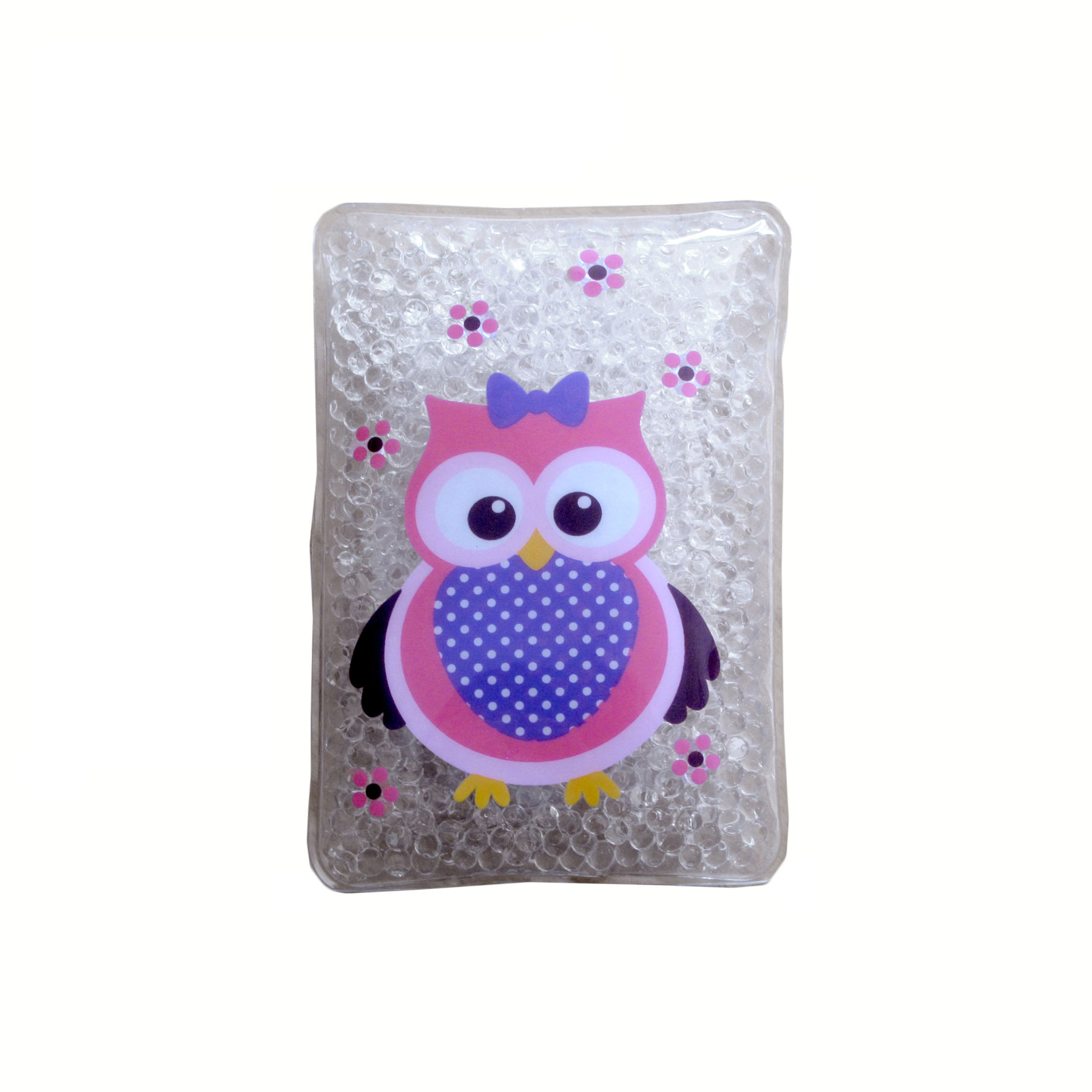 V442-LDE-MISC-GELBEADPACK-OUCHYOWL-RE-77903-00 Gel Bead Hot/Cold Pack Ouchy Owl - Image 1