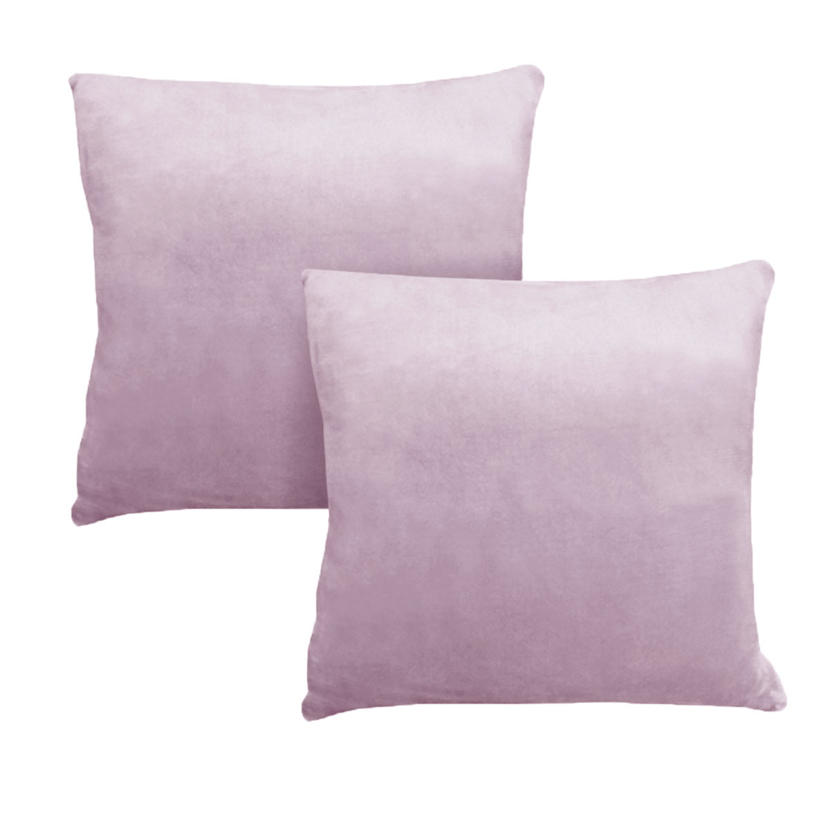 V442-MFL-PILLOWC-AUGUSTA-BLUSH-EU-202777-00 Alastairs Augusta Blush Pair of Flannel Fleece European Pillowcases - Image 1