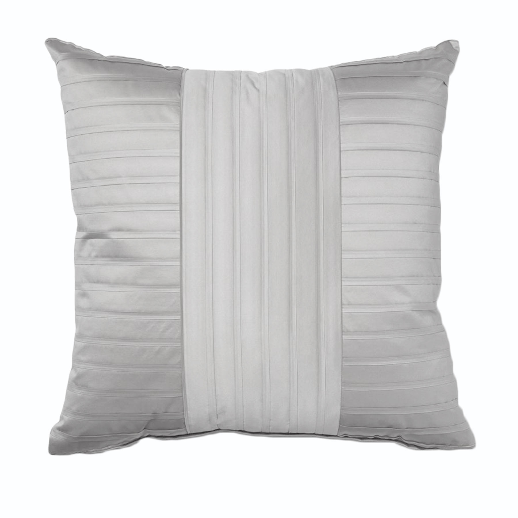 V442-RAP-CUSHION-MOROCCO-SILVER-ST-213255-00 Rapee Morocco Stark Square Cushion - Silver - Image 1