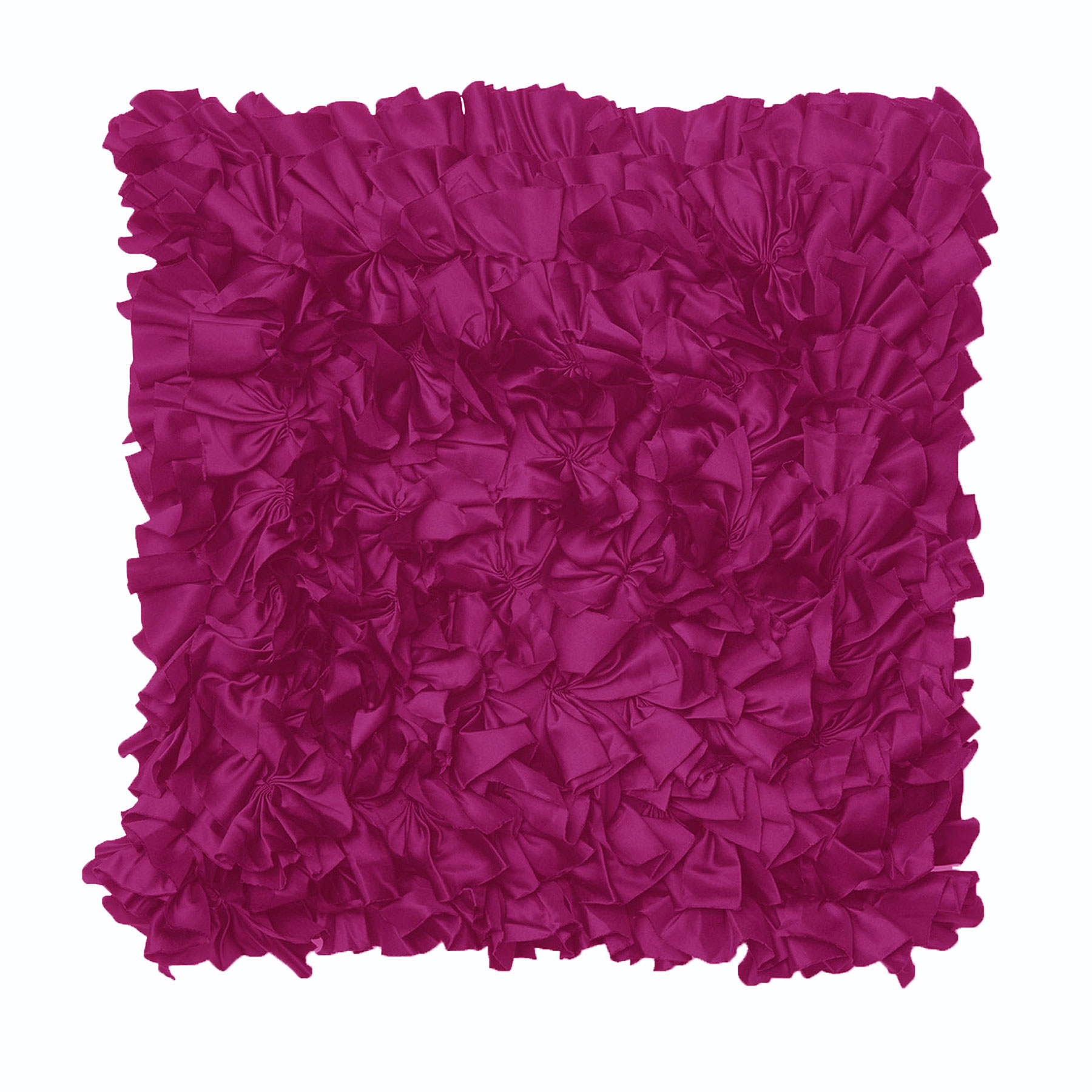 V442-RAP-CUSHION-MOROCCOCAN-FUSCHIA-ST-208840-00 Rapee Morocco Can Can Filled Cushion - Fuschia - Image 1