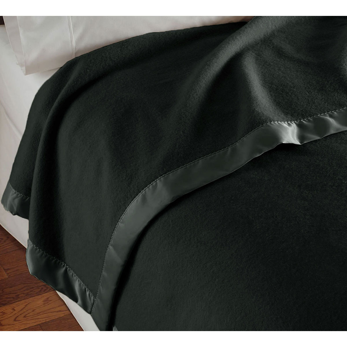 V442-STT-BLANKET-400GSMWOOL-CHARCOAL-DS-209124-00 400GSM Luxury Wool Blanket Charcoal Single/Double - Image 1