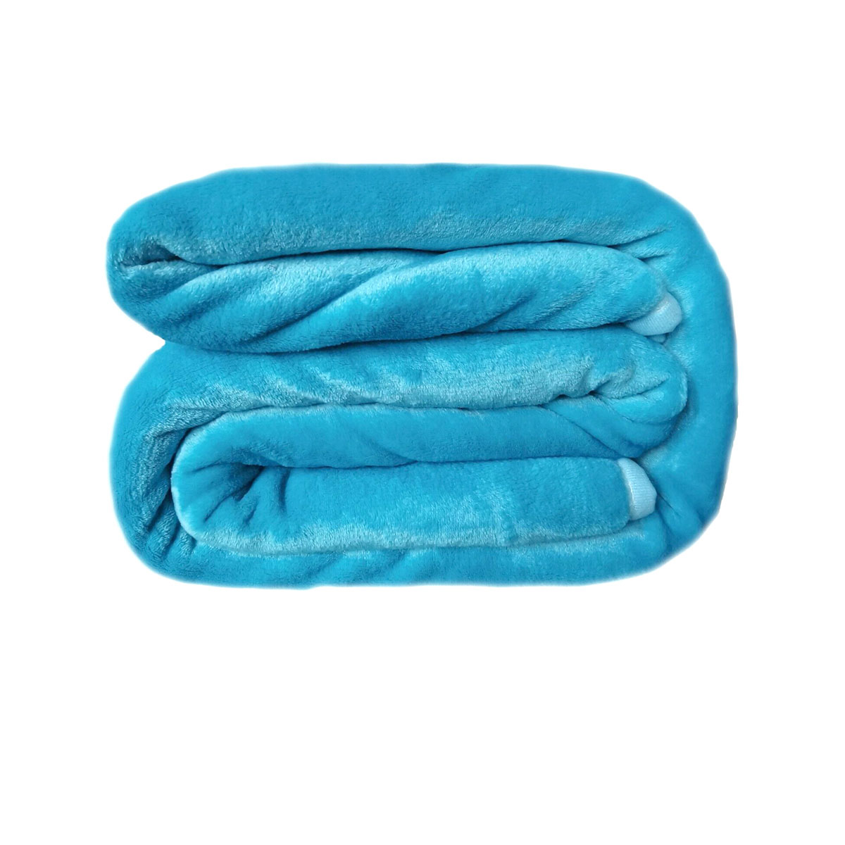 V442-STT-BLANKET-550GSMMINK-AQUA-QS-209125-00 550GSM 2-Ply Mink Blanket Queen/King Aqua - Image 1