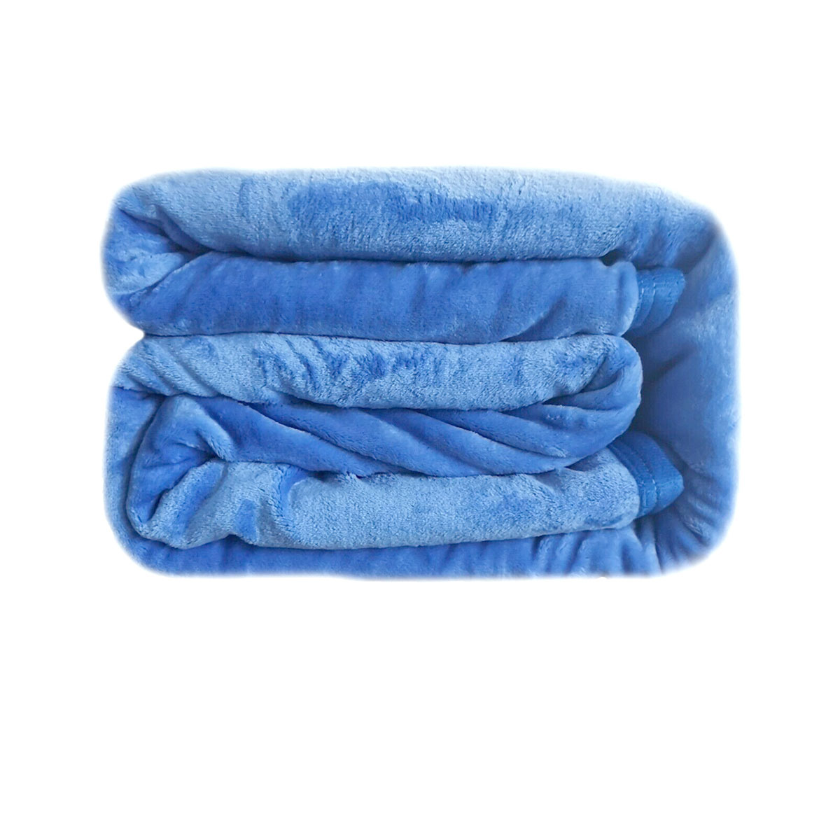 V442-STT-BLANKET-550GSMMINK-BLUE-QS-209126-00 550GSM 2-Ply Mink Blanket Queen/King Blue - Image 1