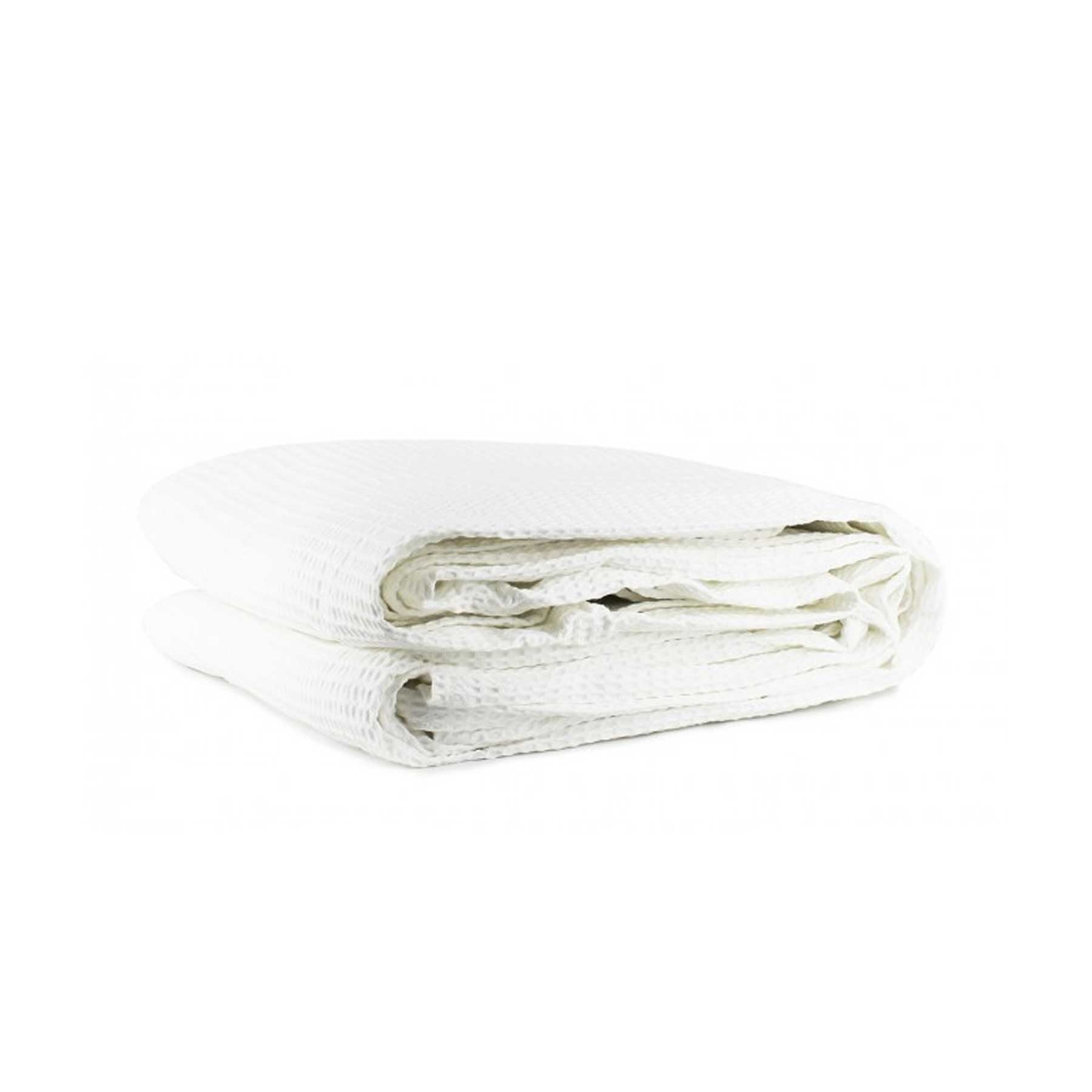 V442-WAM-BLANKET-COTTONWAFFLE-WHITE-QS-204883-00 Jason Cotton Waffle Blanket White - Queen - Image 1
