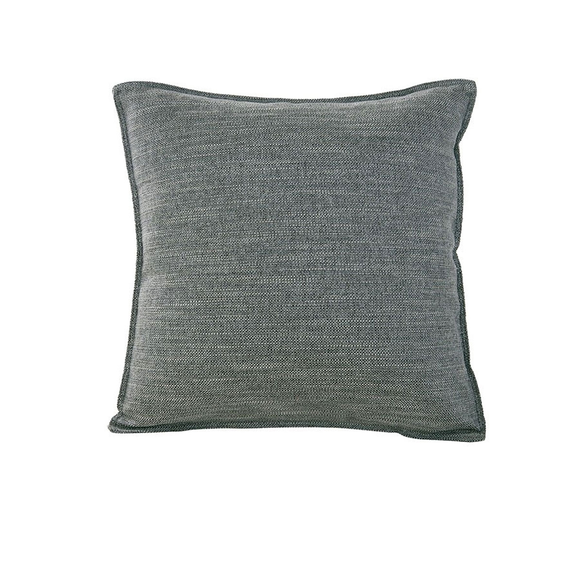 V442-WAM-CUSHION-LINENLOOK-PEWTER-SQ-204741-00 Jason Linen Look Square Filled Cushion 44 x 44 + 1 cm Pewter - Image 1