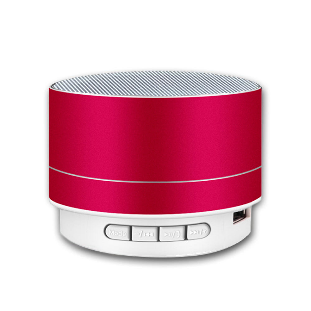 V462-MD-98-06-95729-00 Bluetooth Speakers Portable Wireless Speaker Music Stereo Handsfree Rechargeable (Red) - Image 1