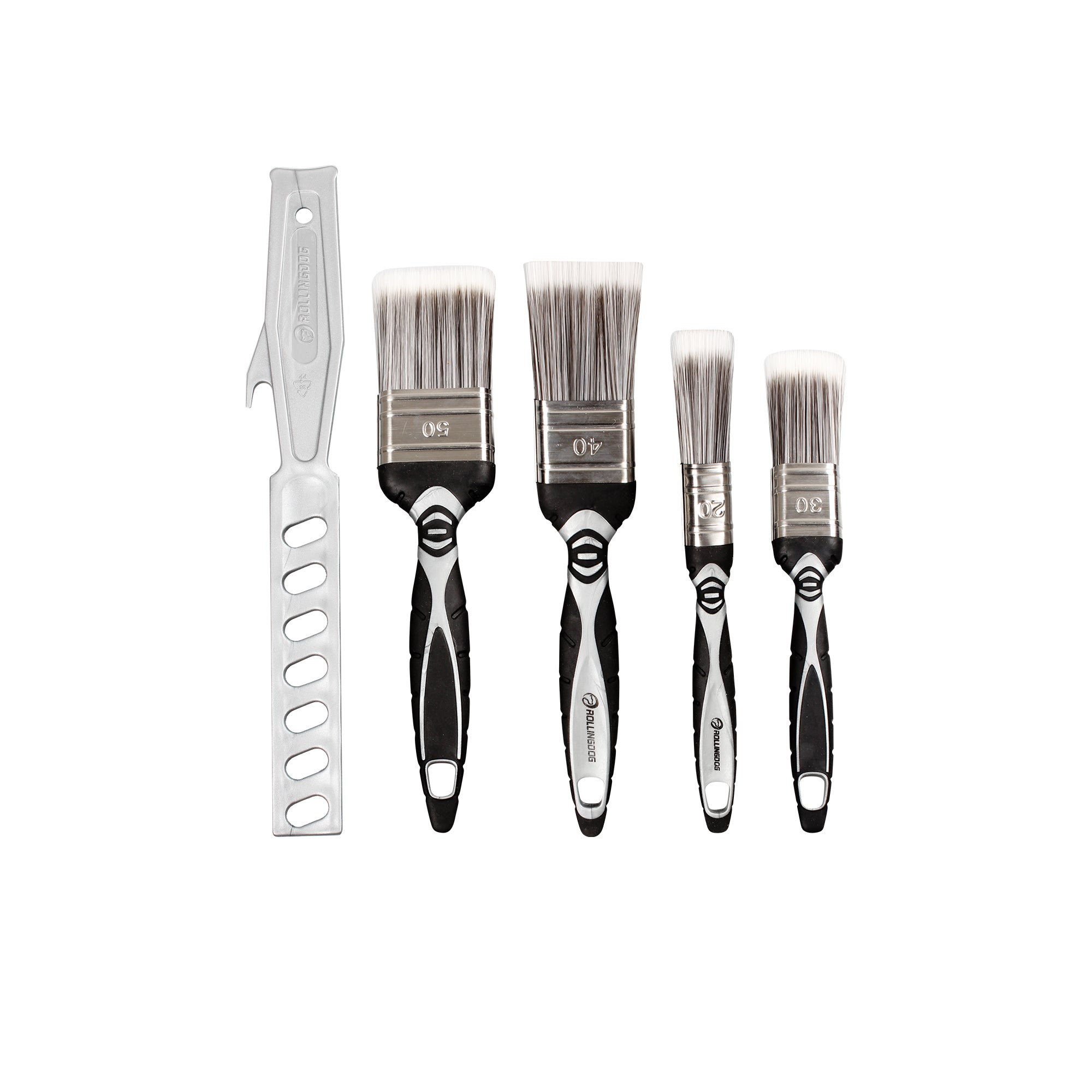 V465-10105-85715-00 5Pc Paint Brushes Set Artist Acrylic Staining Home Garden Painting Handy Tool - Image 1