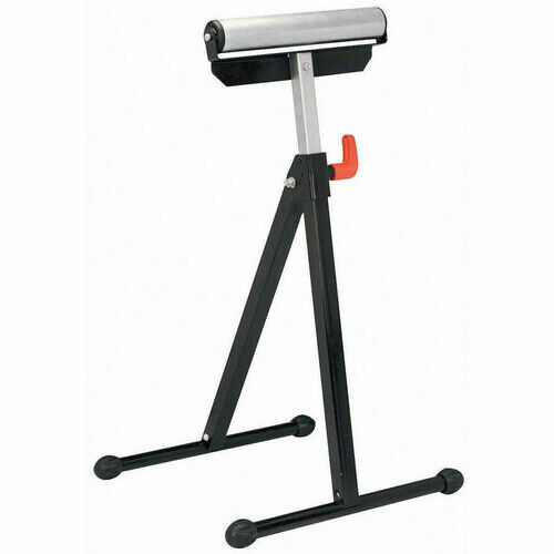 V465-59155-85388-00 Foldable Roller Support Stand Adjustable Bench Holder 67-110cm Heavy Duty Steel - Image 1