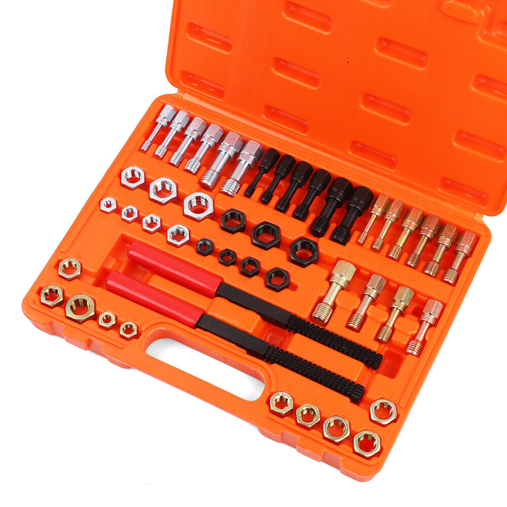 V465-95339-85448-00 48-Pieces SAE and Metric Thread Restorer Kit Fractional Metric Thread Restorer - Image 1
