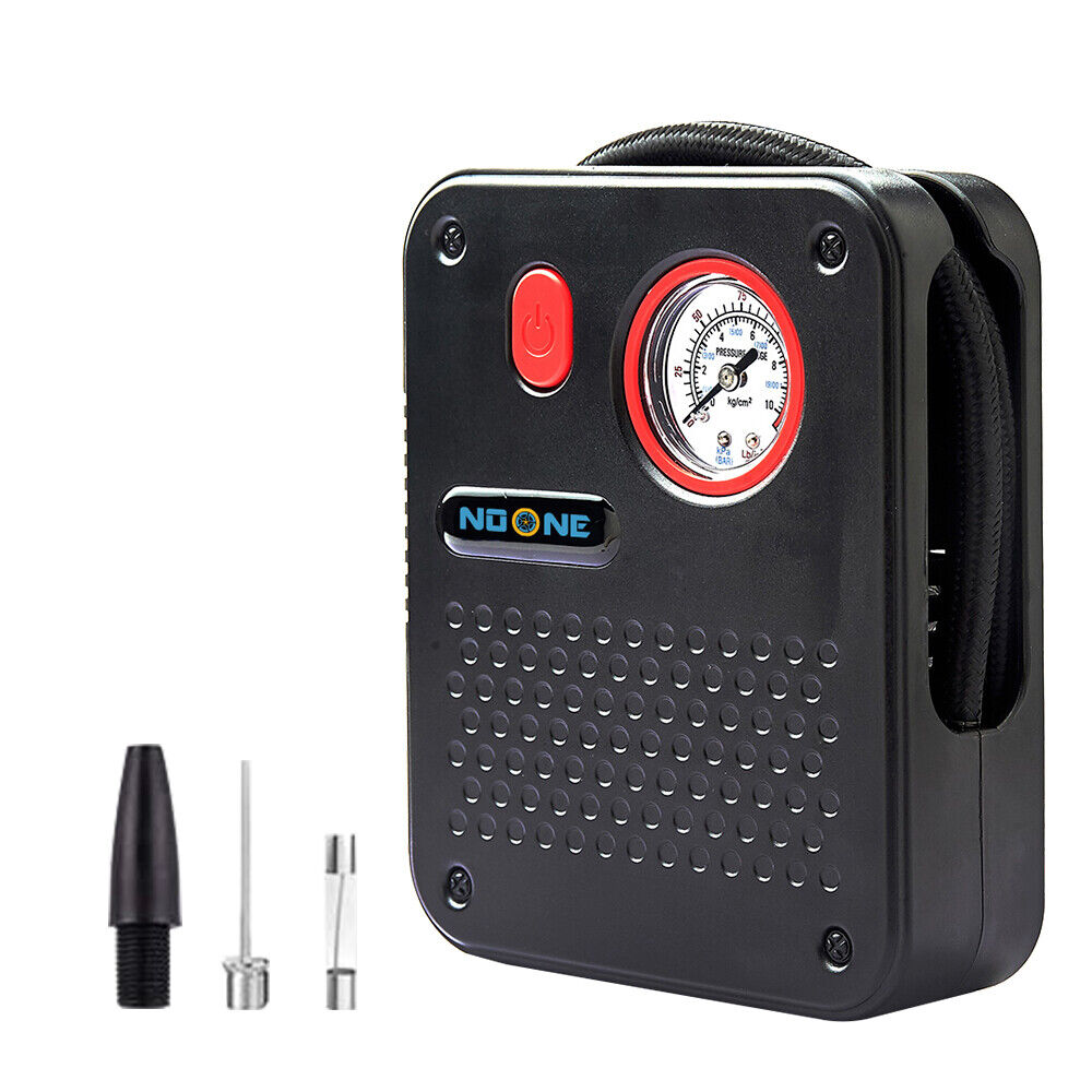 V465-KJAP001-186536-00 NOONE 1.9M Air Compressor Tire Inflator 12V Portable Car Tire Inflator Pump 60W - Image 1