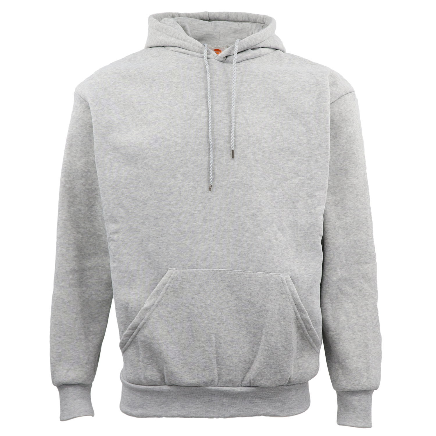 V474-259349-99584-00 Adult Unisex Men's Basic Plain Hoodie Pullover Sweater Sweatshirt Jumper XS-8XL, Light Grey, 5XL - Image 1