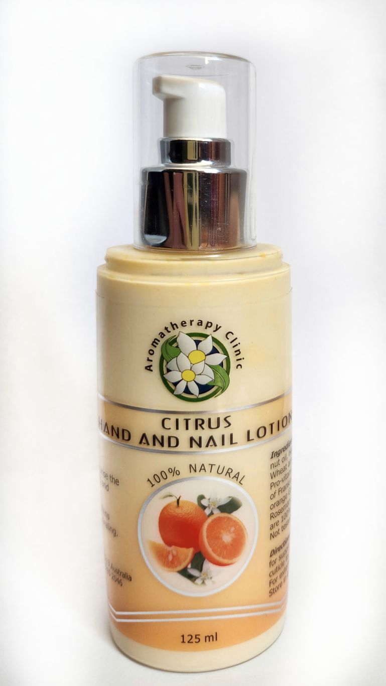 V484-CITRUSHANDLOTION-91152-00 Aromatherapy Clinic Citrus Hand and Nail Lotion - Image 1