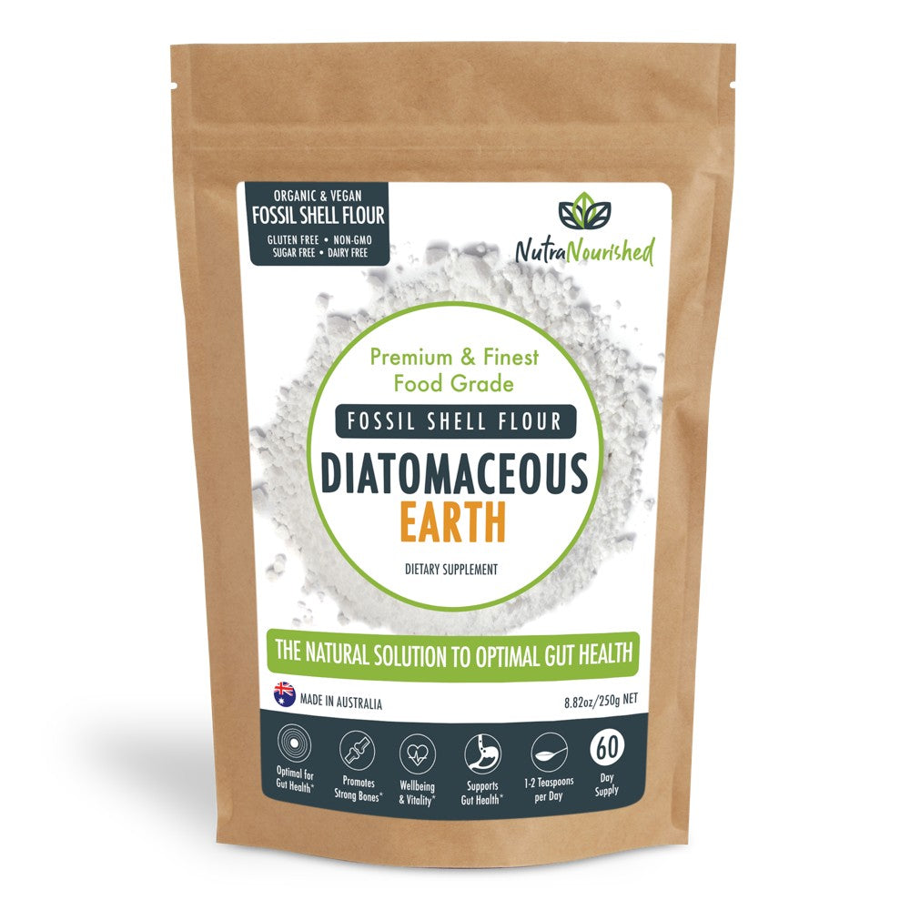 V497-FOSSIL-SHELL-FLOUR-250-88739-00 Fossil Shell Flour Powder - Food Grade Diatomaceous Earth - 250g - Image 1