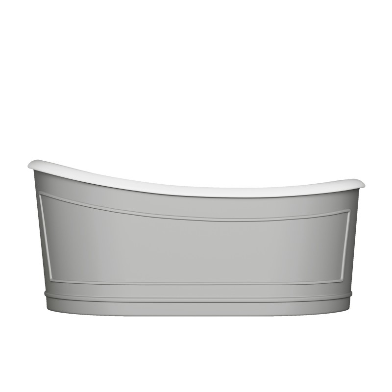 V503-BB32-MATTGREY-95678-00 Ritz Freestanding Bath - Image 1
