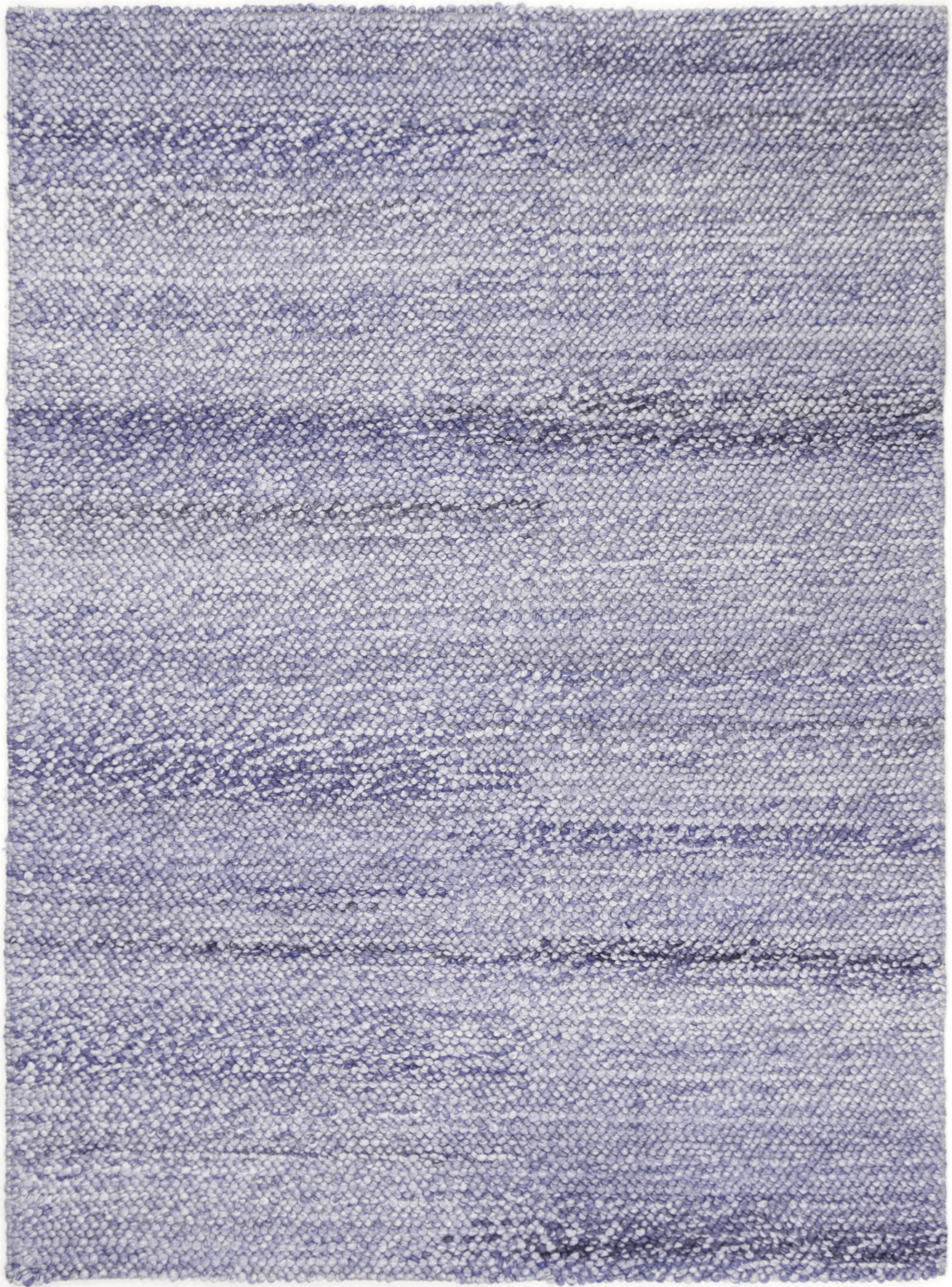 V516-HARL240LOOPBLUE-140689-00 Harlow Loopy Blue Wool Blend Rug 240x330 - Image 1