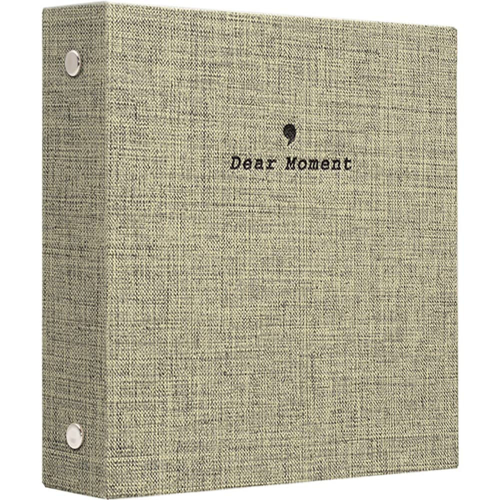 V522-LIFEBOOK-GREY-91159-00 LIFEBEA 100 Pockets Mini Photo Album - Picture Case for Fujifilm Instax Film 7 8 9 11 12 25 40 50 70 90 Instant Camera & Name Card - Grey - Image 1