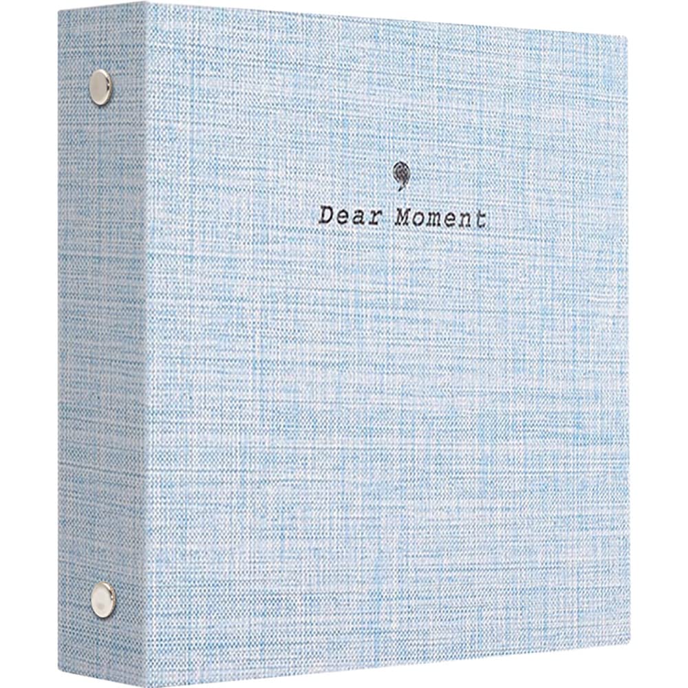 V522-LIFEBOOK-LIGHTBLUE-91155-00 LIFEBEA 100 Pockets Mini Photo Album - Picture Case for Fujifilm Instax Film 7 8 9 11 12 25 40 50 70 90 Instant Camera & Name Card - Light Blue - Image 1