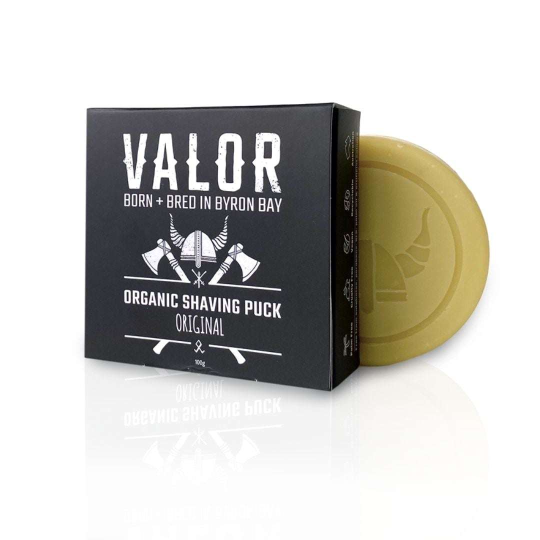 V534-VA103-89932-00 Shaving Soap Puck (Original Valor Scent) - Image 1