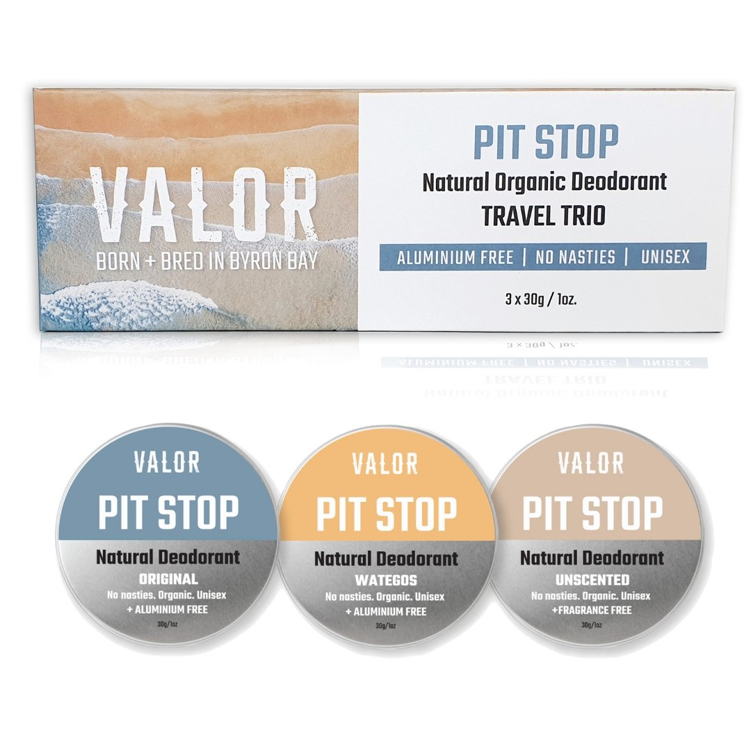 V534-VA137-89954-00 Pit Stop Deodorant Travel Trio - Image 1
