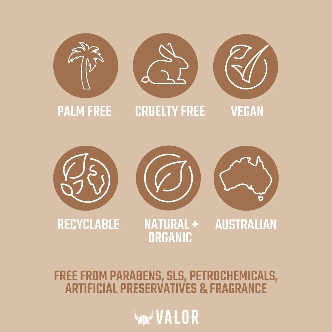 V534-VA163-89968-00 Tame Duo - Beard Tamer Firewood + Valor original Soap - Image 1