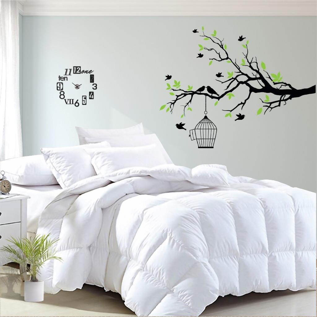 V535-200G-BAMBOO-QUILT-KS-155327-00 Luxor Australian Made Summer 200GSM Bamboo Blend Quilt King Single - Image 1