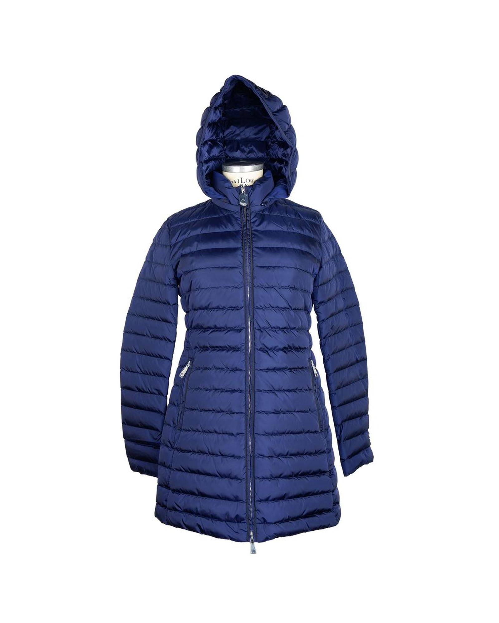 V539-AD-7990-IT42M-202509010040-00 Add Womans Puffer Jacket with Real Down Padding and Removable Hood 42 IT Women - Image 1