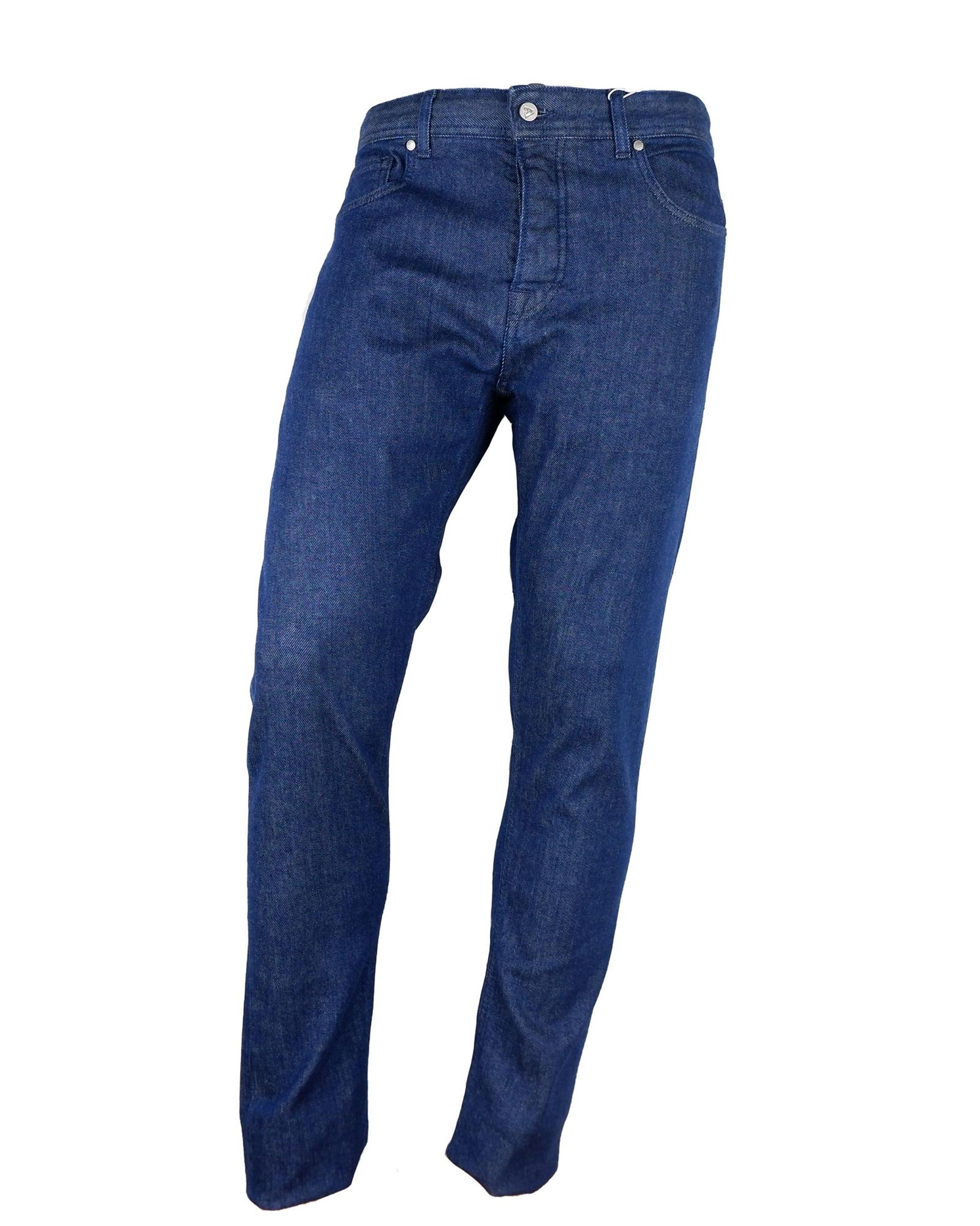 V539-AQ-7869-W32-202509010050-00 Aquascutum Denim Jeans with 5-Pocket Design W32 US Men - Image 1