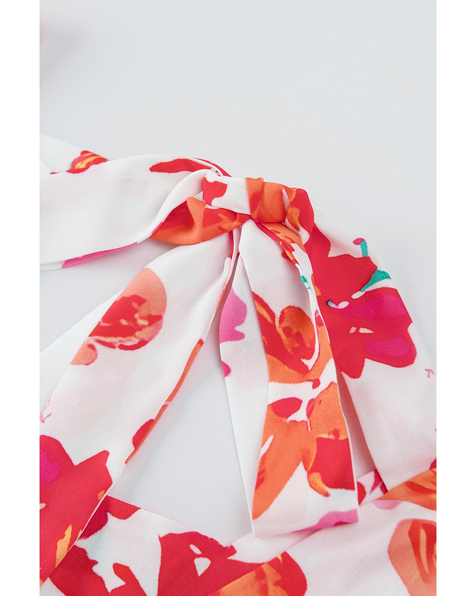 V539-AZEXDC25120955-3-L-202508261415-00 Azura Exchange Embroidered Square Neck Blouse - L - Image 1