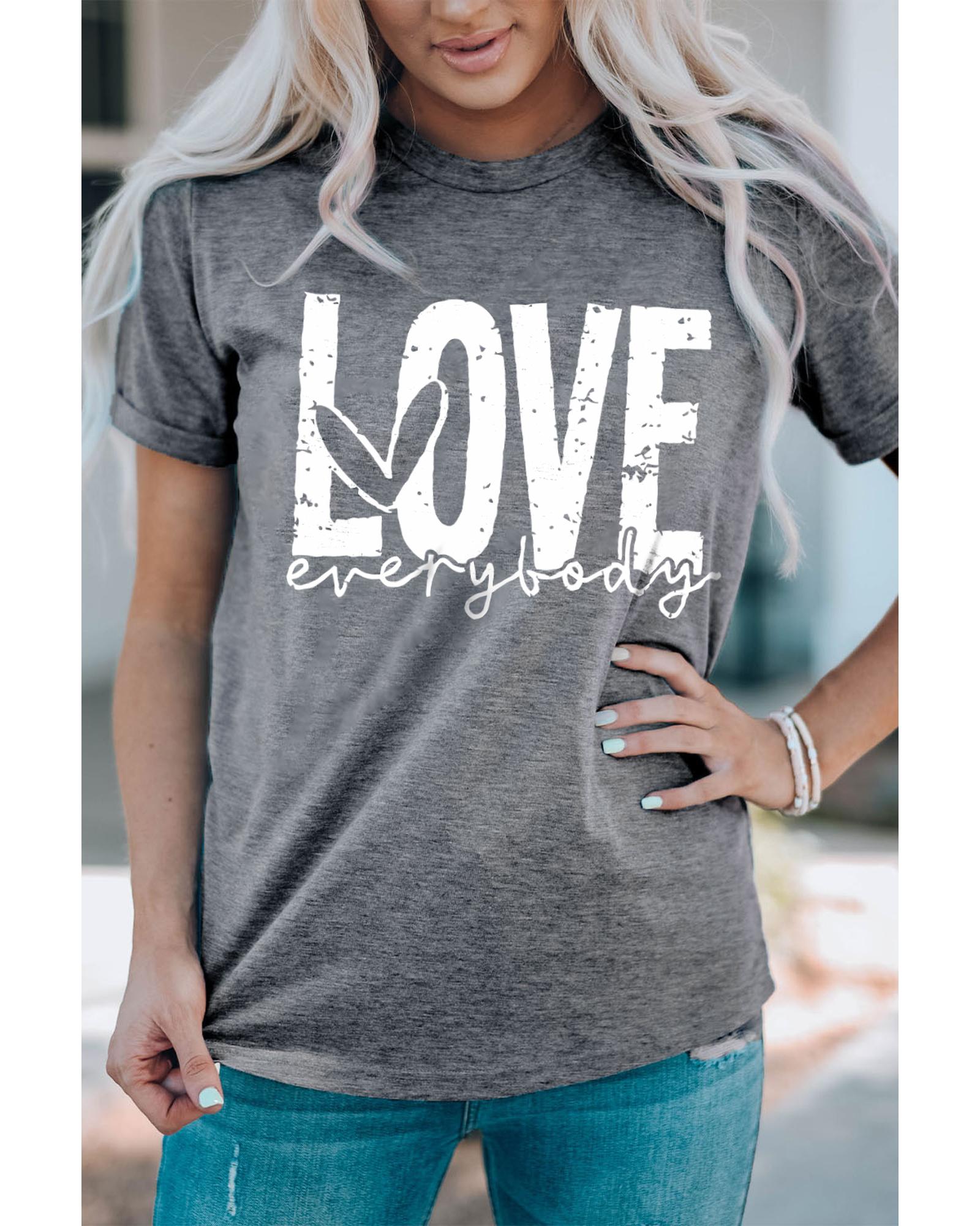 V539-AZEXDC25219223-11-2XL-202508262306-00 Azura Exchange LOVE everybody Graphic T-shirt - 2XL - Image 1