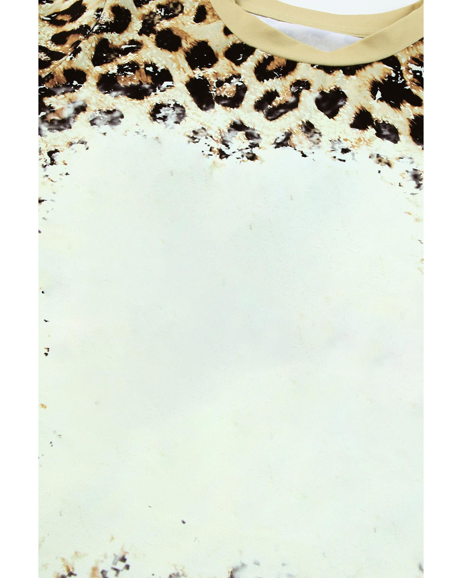 V539-AZEXDC25219744-20-L-202508260315-00 Azura Exchange Bleached Short Sleeve T Shirt - L - Image 1