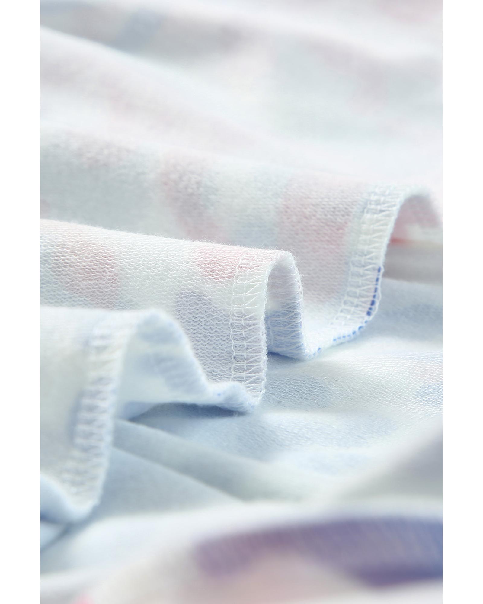 V539-AZEXDC25312260-22-S-202508261800-00 Azura Exchange Leopard Drawstring Hoodie with Colorful Splicing - S - Image 1