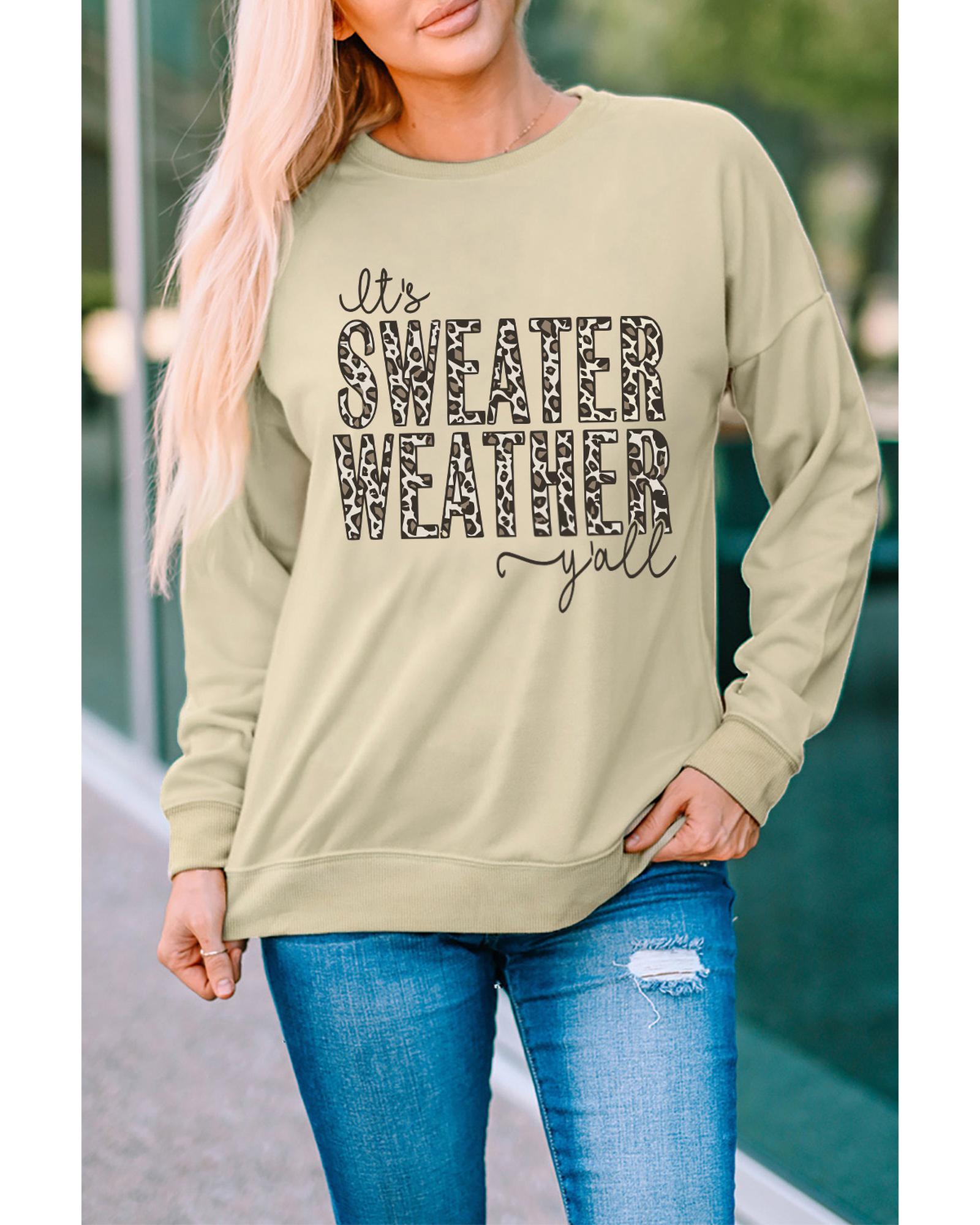 V539-AZEXDC25313584-16-XL-202508260115-00 Azura Exchange Leopard Print Pullover Sweatshirt - XL - Image 1