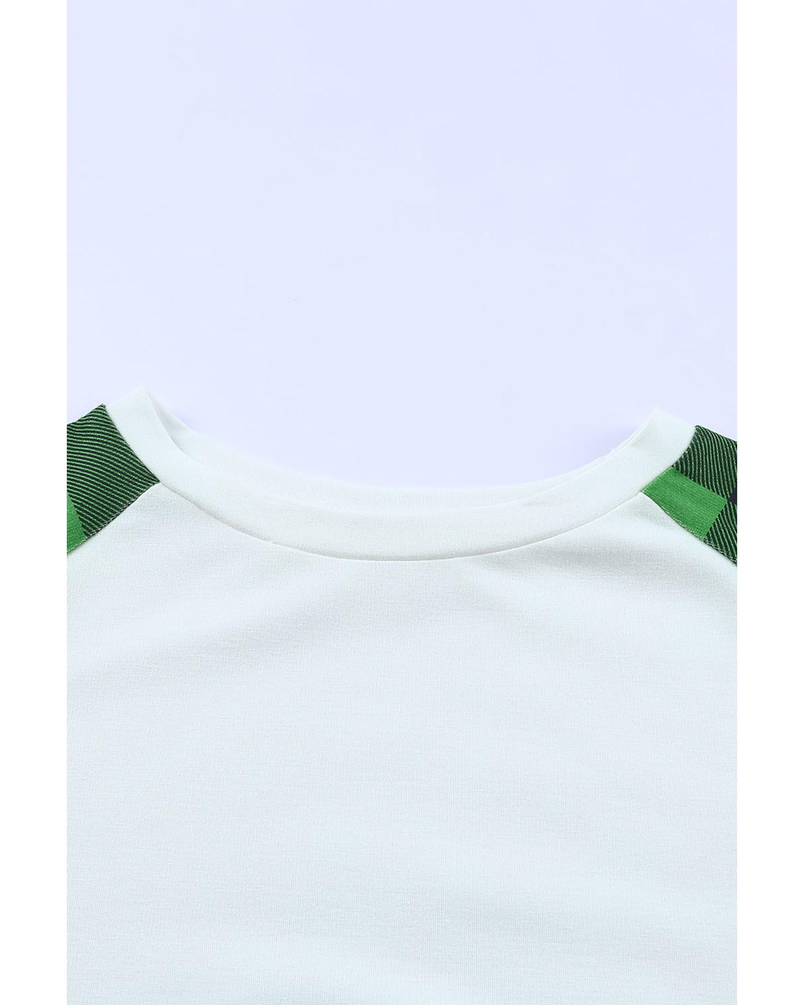 V539-AZEXDC2532215-9-L-202508261655-00 Azura Exchange Plaid Long Sleeve Sweatshirt - L - Image 1