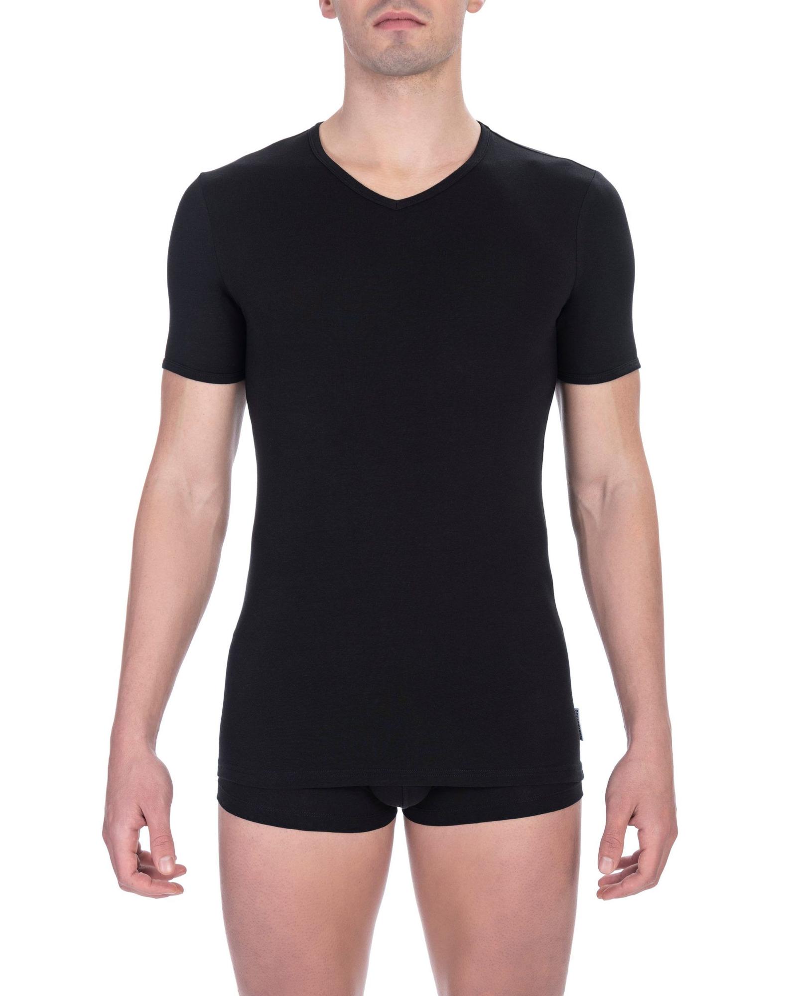 V539-BI-22366-M-202506111712-00 Bikkembergs Men's Black Cotton T-Shirt - M - Image 1