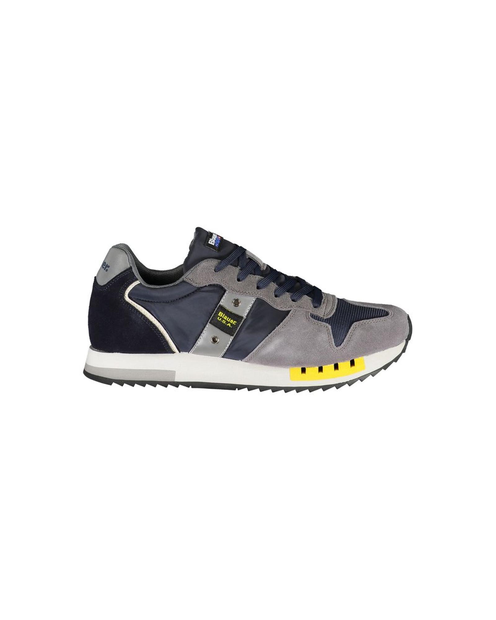 V539-BL-23166-EU41US8-202506160042-00 Blauer Men's Blue Polyester Sneaker - 41 EU - Image 1