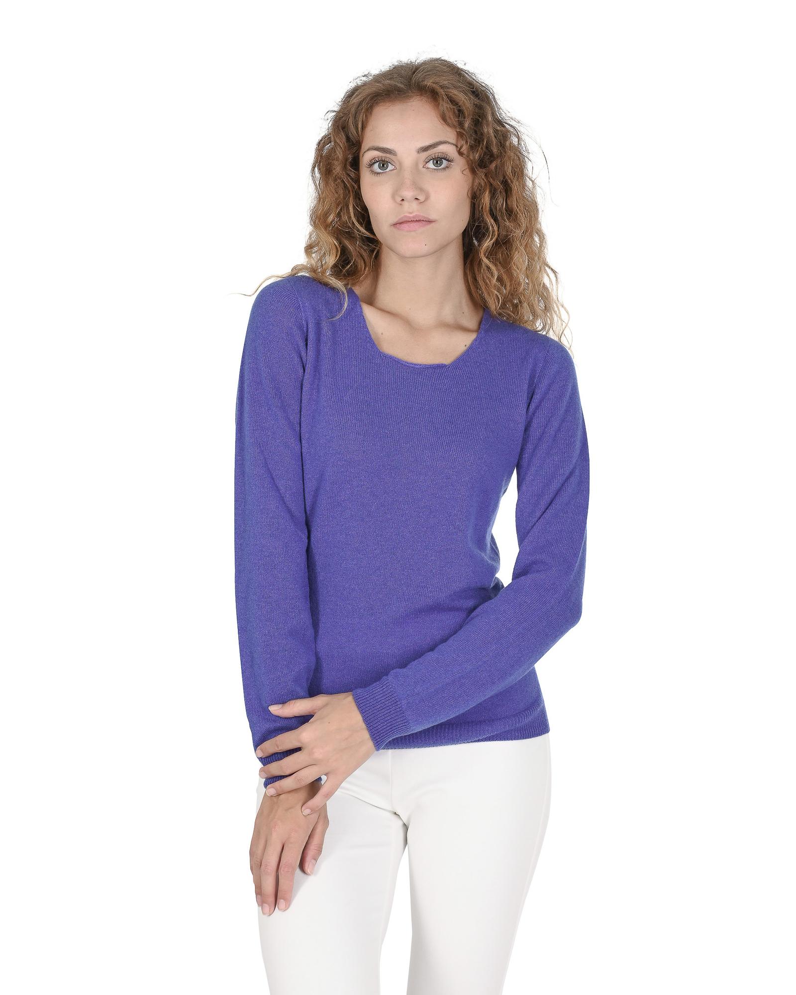V539-BTB108091-202508311930-00 Square Neck Cashmere Sweater - 42 EU - Image 1
