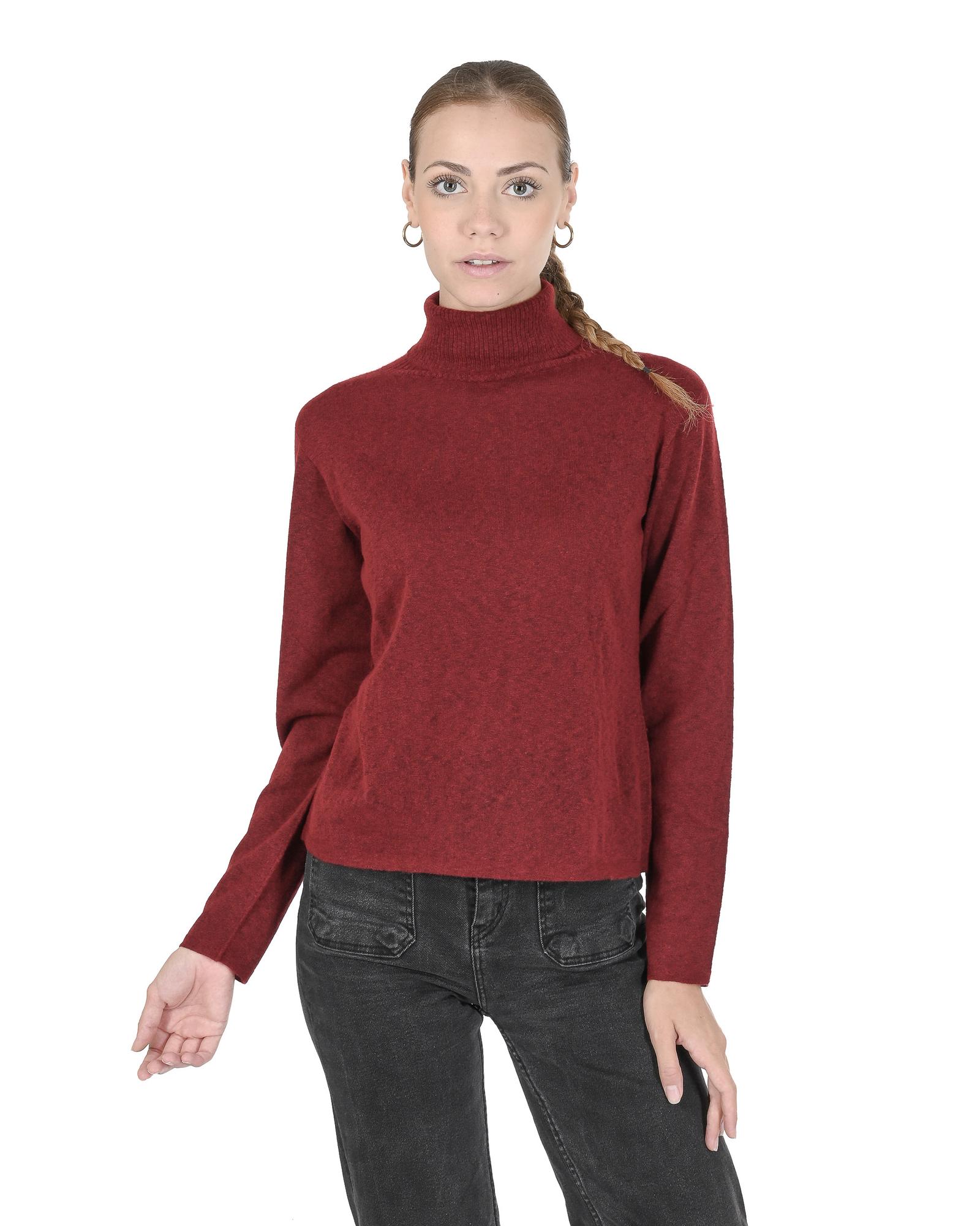 V539-BTB108175-202508312330-00 Cashmere Turtleneck Sweater Made in Italy - S - Image 1