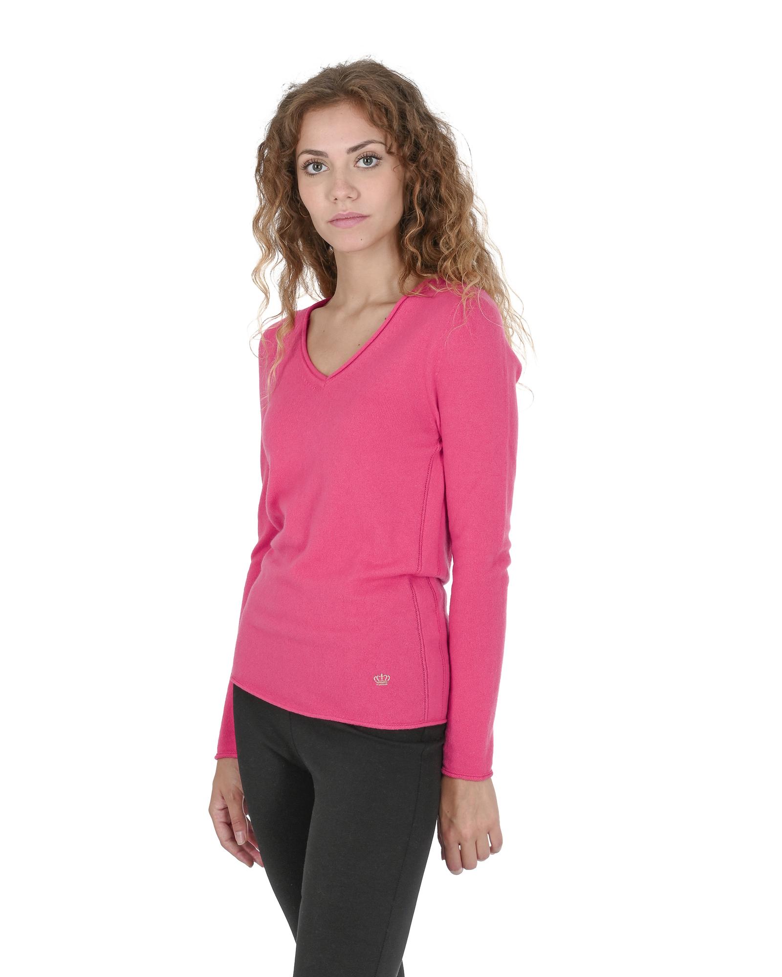 V539-BTB108331-202508312300-00 Cashmere Womens V Neck Sweater - 40 EU - Image 1