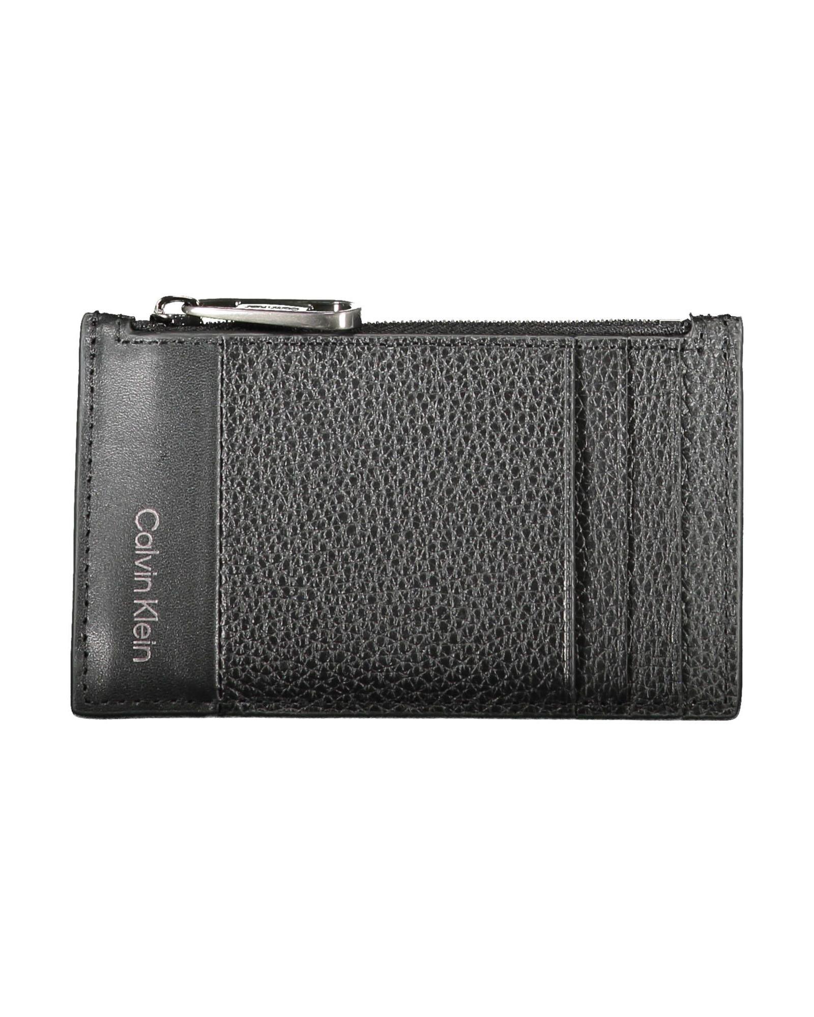 V539-CA-16832-202506160442-00 Calvin Klein Men's Black Leather Wallet - One Size - Image 1