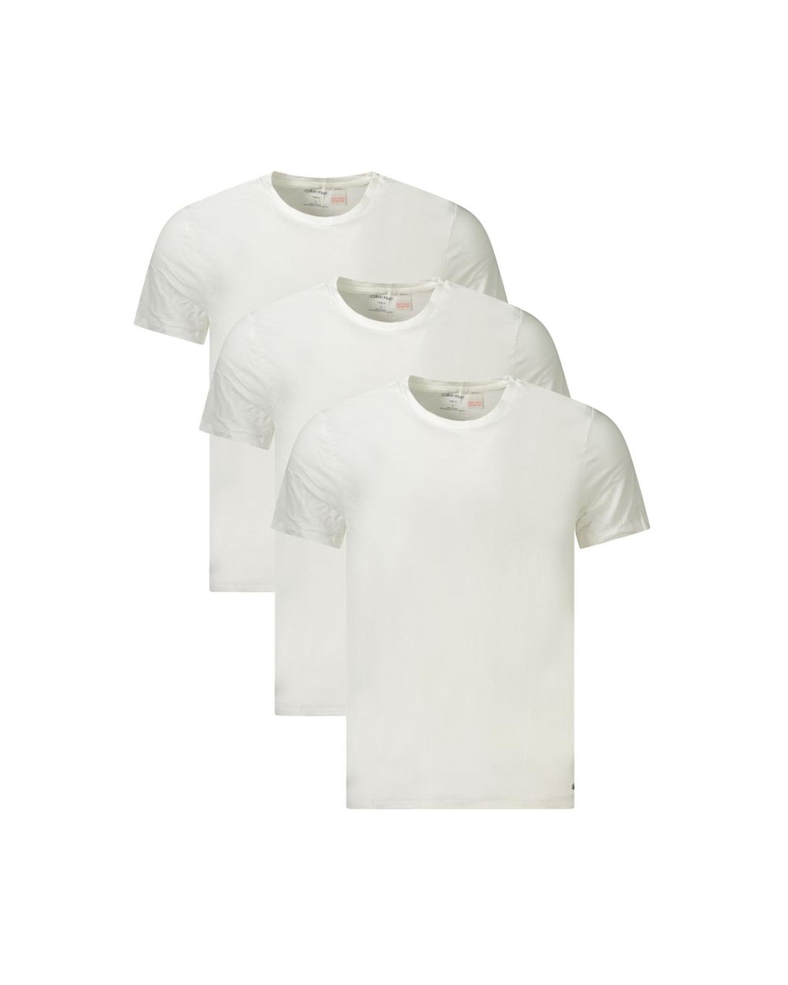 V539-CA-36025-M-202506161440-00 Calvin Klein Men's White Cotton T-Shirt - M - Image 1