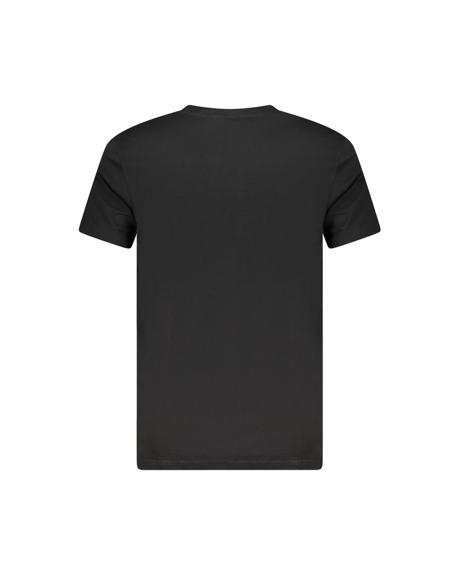 V539-CA-36637-XL-202506191927-00 Cavalli Class Men's Black Cotton T-Shirt - XL - Image 1