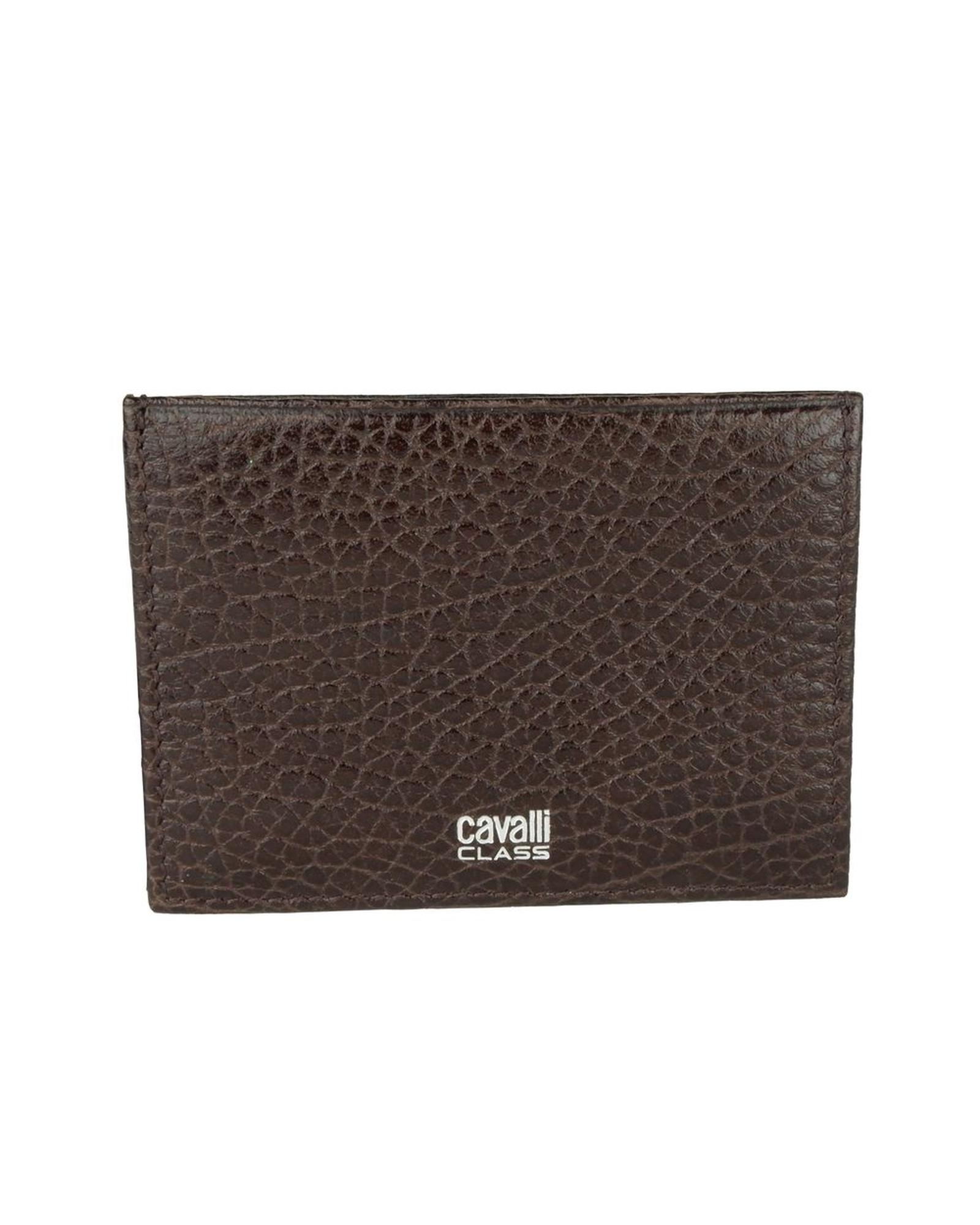 V539-CACL-5158-202509010530-00 Cavalli Class Empire Calfskin Card Holder One Size Men - Image 1