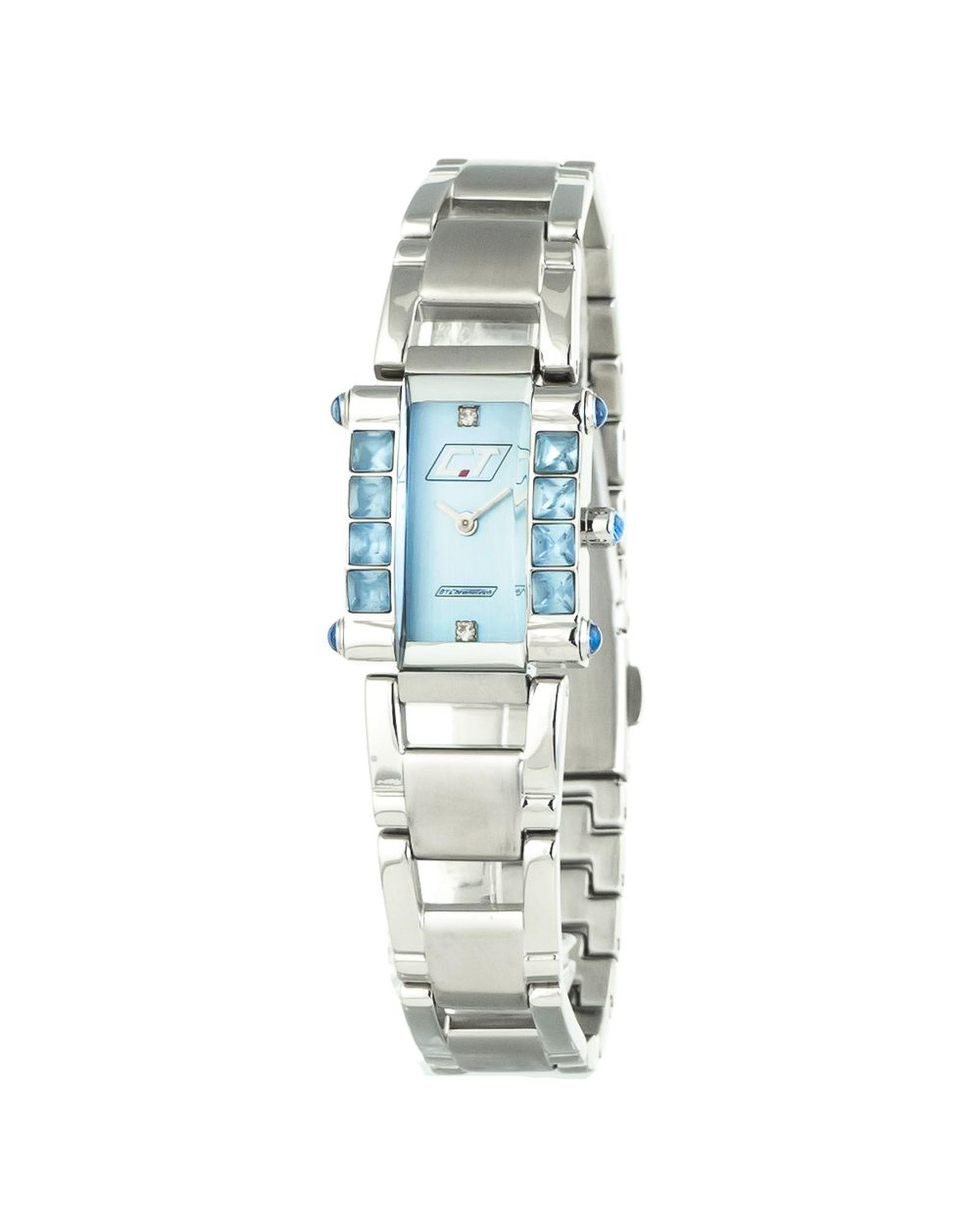 V539-CHCC7040LS01MAC-202506161740-00 Chronotech Women's Silver Steel Watch - One Size - Image 1