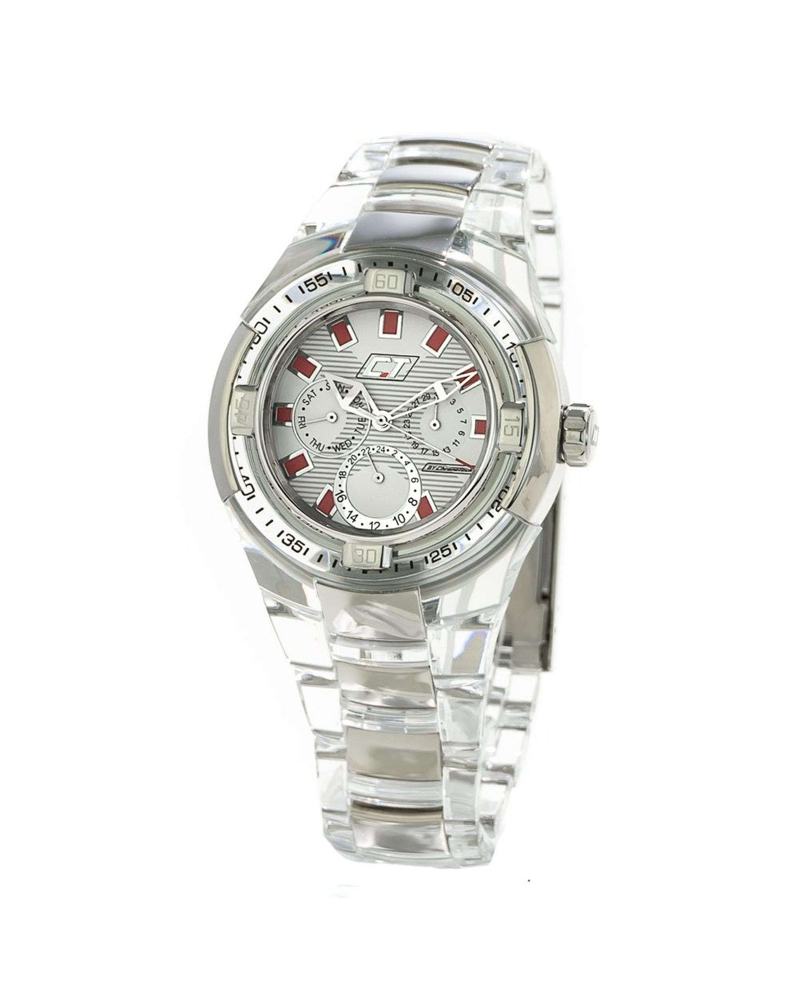 V539-CHCC7046M09MAC-202506161746-00 Chronotech Men's Transparent Polycarbonate Watch - One Size - Image 1