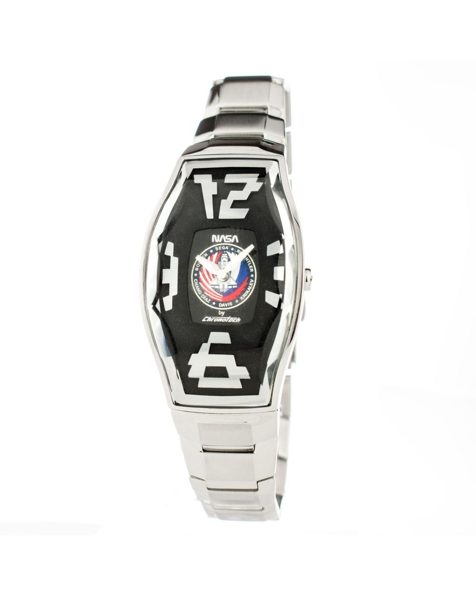 V539-CHCT6281L12MAC-202506161835-00 Chronotech Unisex's Silver Steel Watch - One Size - Image 1