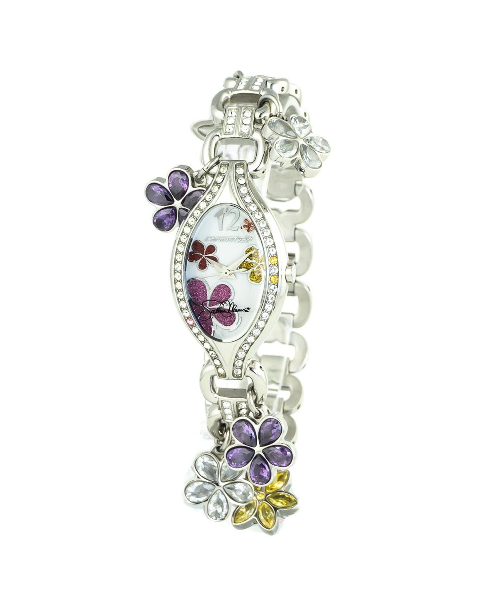 V539-CHCT7089LS01MAC-202506161632-00 Chronotech Women's Silver Steel Watch - One Size - Image 1