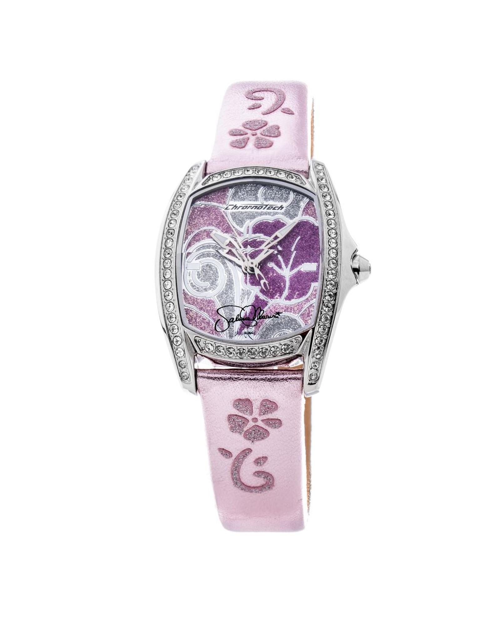 V539-CHCT7094SS13AC-202506161635-00 Chronotech Women's Multicolor Leather Watch - One Size - Image 1