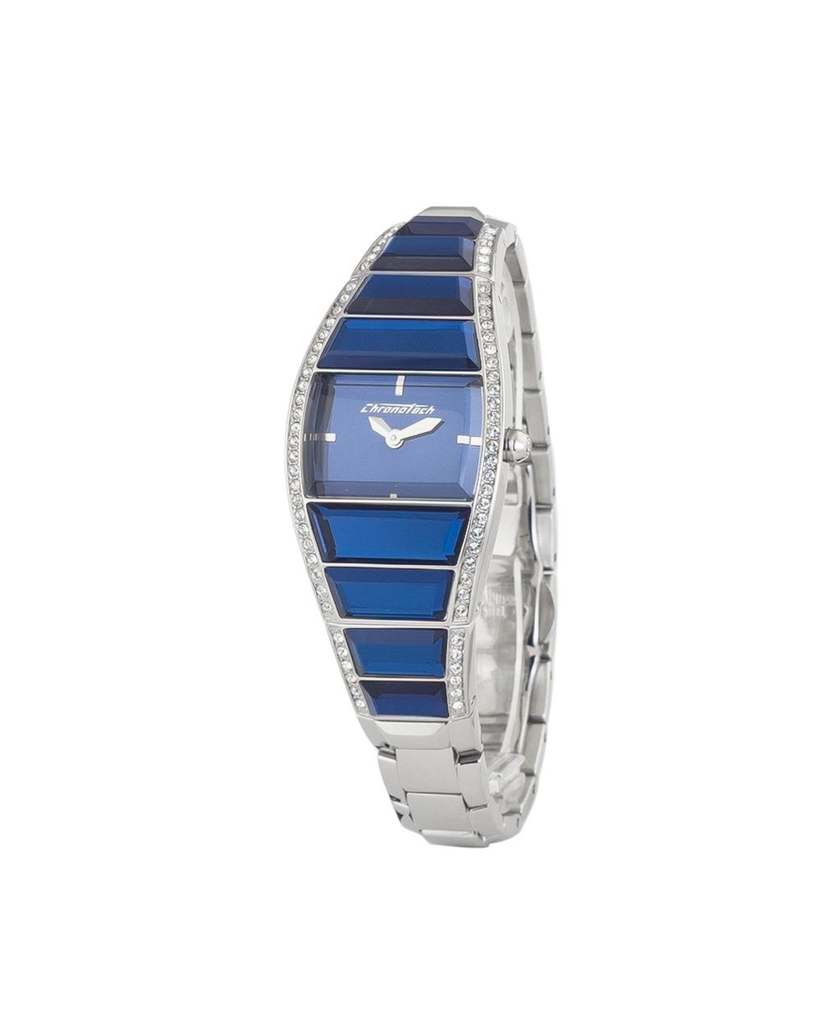 V539-CHCT7099LS03MAC-202506161640-00 Chronotech Women's Silver Steel Watch - One Size - Image 1