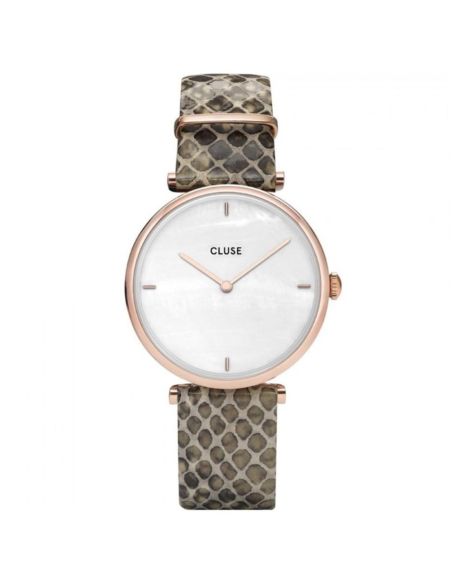 V539-CLCL61007AC-202506161915-00 Cluse Women's Beige Leather Watch - One Size - Image 1